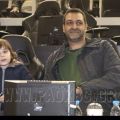 Και ο Γιάννης Γιαννούλης στο γήπεδο κοντά στην προσπάθεια του ΠΑΟΚ
