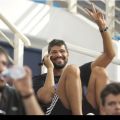 Και ο Λάζαρος Παπαδόπουλος στο γήπεδο...