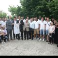 PAOK basketball team, after the event fot the sponsors