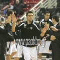 Από την παρουσίαση της ομάδας, με τον Βαγγέλη Μαργαρίτη σε πρώτη πλάνο