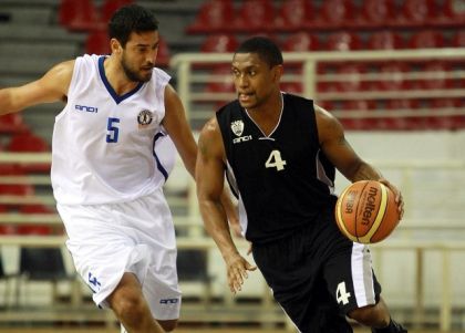 O Justin Gray με τον Παναγιώτη Καυκή