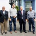Από αριστερά: Αρις Καρακούσης, Νίκος Σταυρόπουλος, Χρήστος Ιωαννίδης και Μιλτιάδης Κανώτας 