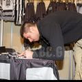 Milenko Tepic @ PAOK BC Store at Sportexpo Marathon