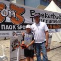 Από το τουρνουά 3on3 που έγινε στο γήπεδο του ΠΑΟΚ