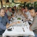 Η ομάδα του ΠΑΟΚ στο γεύμα που έγινε στο τσιπουράδικο ΒΟΛΟΣ