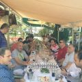 Η ομάδα του ΠΑΟΚ στο γεύμα που έγινε στο τσιπουράδικο ΒΟΛΟΣ