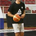 Ο Νίκος Καλλές στην πρώτη προπόνηση της ομάδας