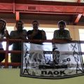 PAOK fans at Rethymno