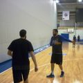 PAOK BC practice at Ventspils