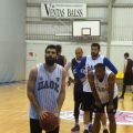 PAOK BC practice at Ventspils