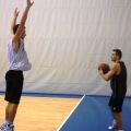 PAOK BC practice at Ventspils