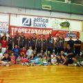 PAOK in a friendly game with Filippos BC at Veria