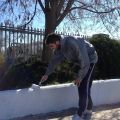 Ο Μιχάλης Τσαϊρέλης συμμετείχε στο βάψιμο...