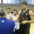 Στιγμιότυπο από την προπόνηση του ΠΑΟΚ στο Ρέθυμνο