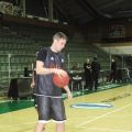 Ο Γιώργος Μπόγρης στην προπόνηση