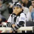 Όμορφη εικόνα από τις κερκίδες του PAOK Sports Arena