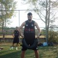 Ο Απόλλων Τσόχλας στην πρωινή προπόνηση