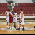 Λίγο πριν από την έναρξη του φιλικού αγώνα