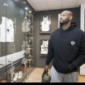 Darnell Jackson in the museum