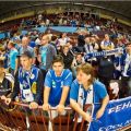 Eντυπωσιακό στιγμιότυπο από την κερκίδα με τους φιλάθλους της Ουγγρικής ομάδας