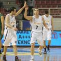 Χαραλαμπίδης και McGrath πανηγυρίζουν για τη νίκη του ΠΑΟΚ