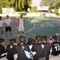 Από την επίσκεψη του Δημήτρη Χαριτόπουλου στο PAOK Summer Camp