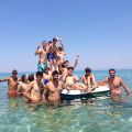 Από την επίσκεψη του PAOK Summer Camp στην παραλία Κρυοπηγής Χαλκδικής