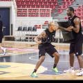 From the first practice of the team with its Americans