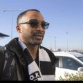 Phil Goss in Airport Makedonia